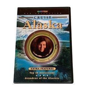 Cruise Alaska DVD Questar Collection Travel Documentary Glaciers QD3438 2003